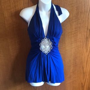 Blue sky halter